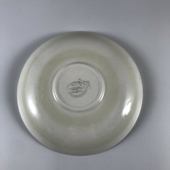 Vintage Carrigaline COLLEEN Ireland Brown Tan Stripe Saucer 5-9/16” - Picture 5 of 6